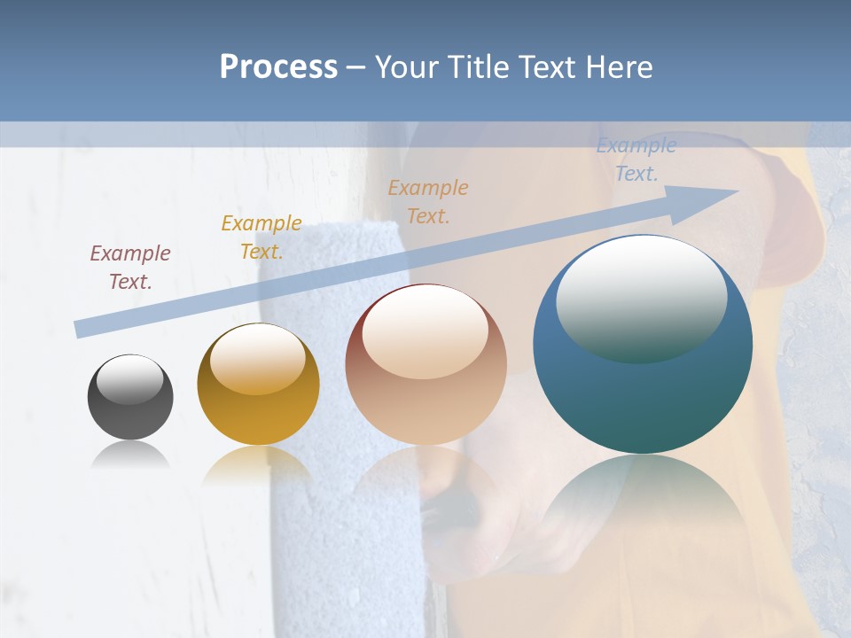 Improvement Painter Wall PowerPoint Template