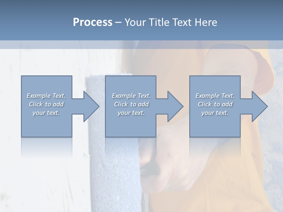 Improvement Painter Wall PowerPoint Template