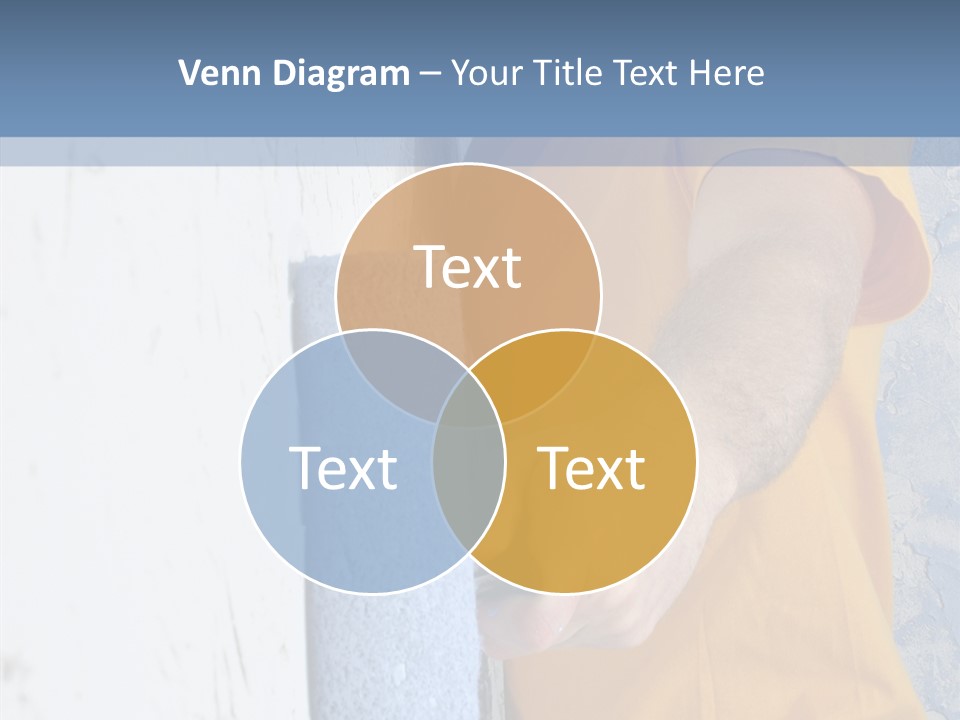 Improvement Painter Wall PowerPoint Template