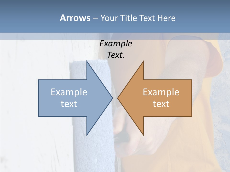 Improvement Painter Wall PowerPoint Template