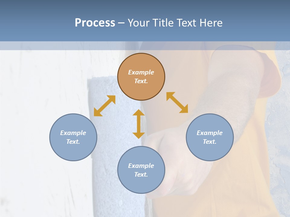 Improvement Painter Wall PowerPoint Template