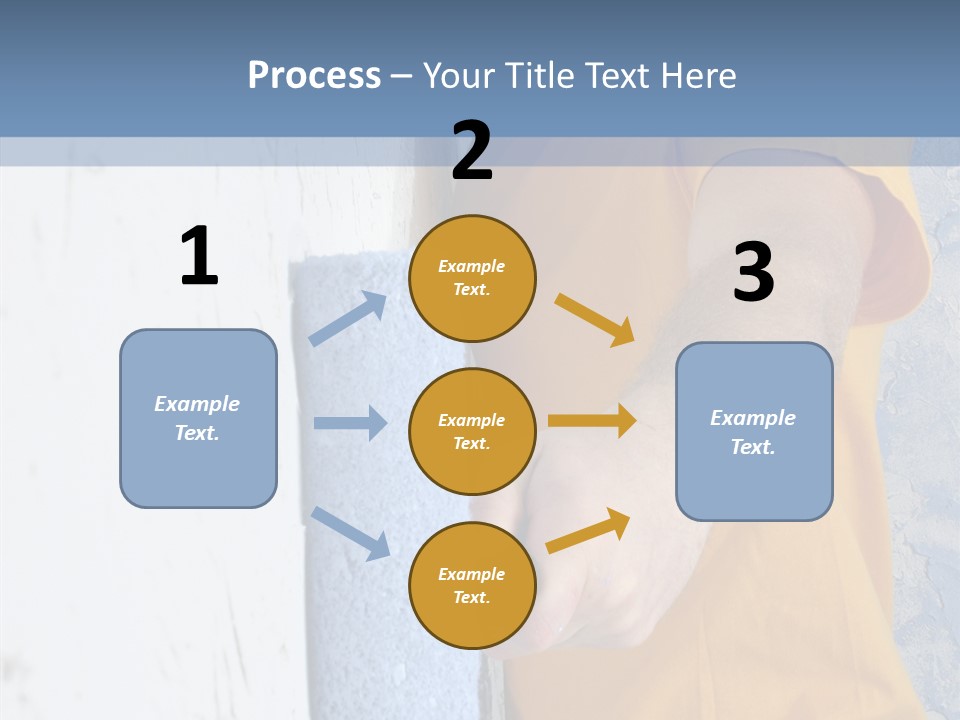 Improvement Painter Wall PowerPoint Template