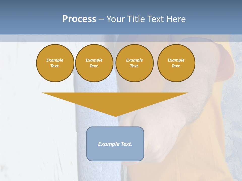 Improvement Painter Wall PowerPoint Template