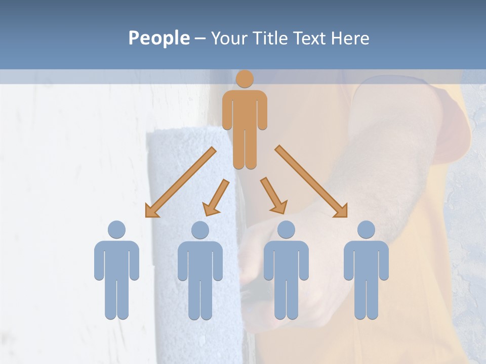 Improvement Painter Wall PowerPoint Template