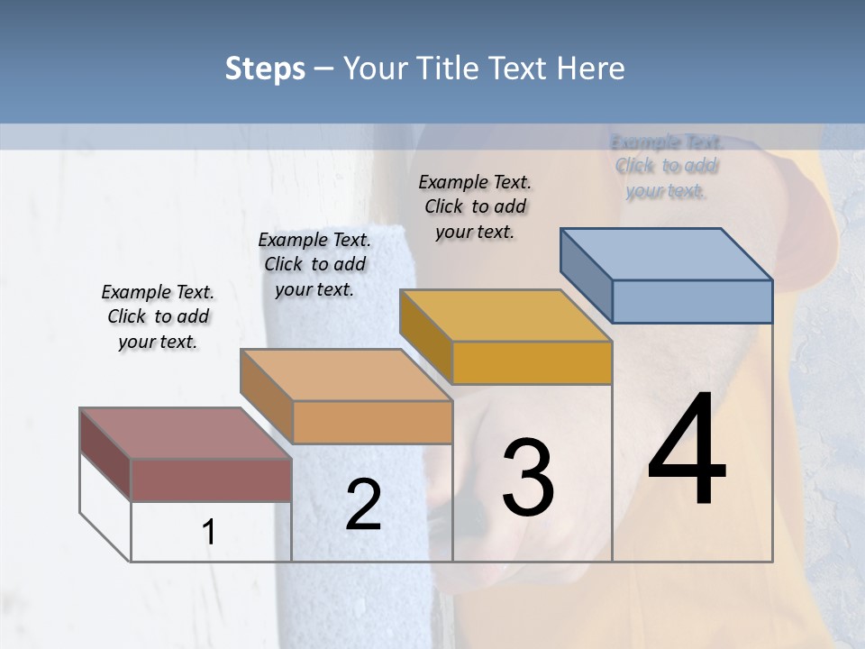 Improvement Painter Wall PowerPoint Template