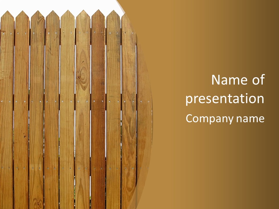 Timber Vertical Parallel PowerPoint Template