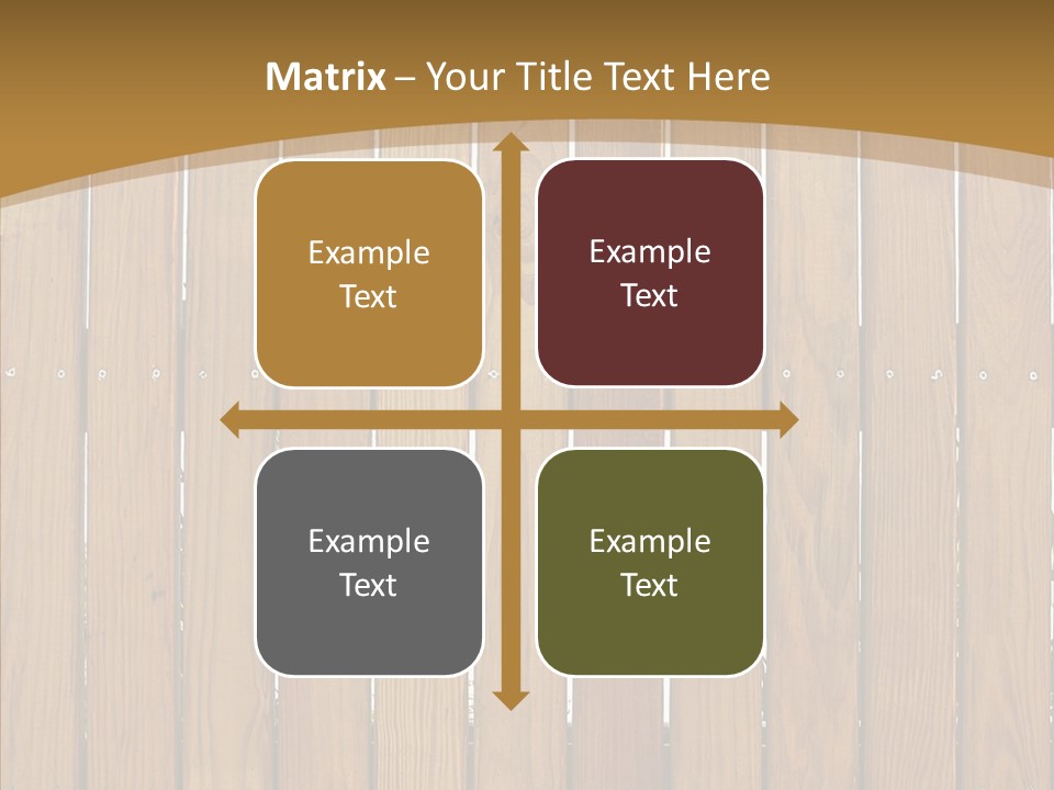 Timber Vertical Parallel PowerPoint Template