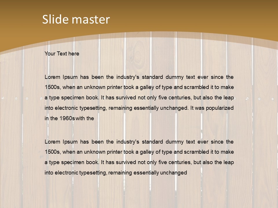 Timber Vertical Parallel PowerPoint Template