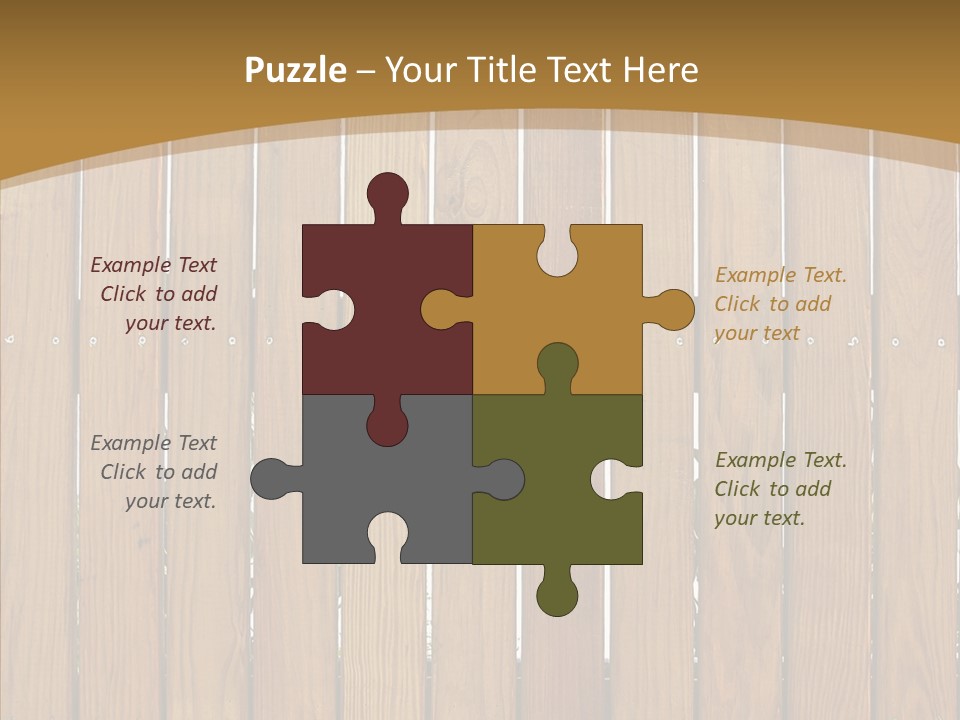 Timber Vertical Parallel PowerPoint Template