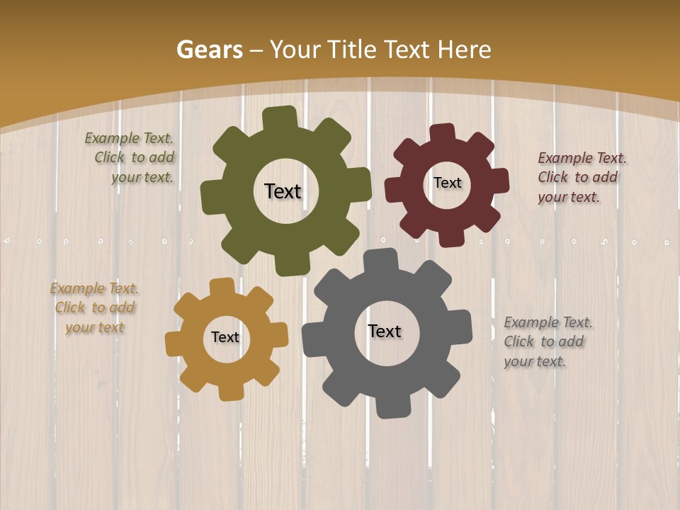 Timber Vertical Parallel PowerPoint Template