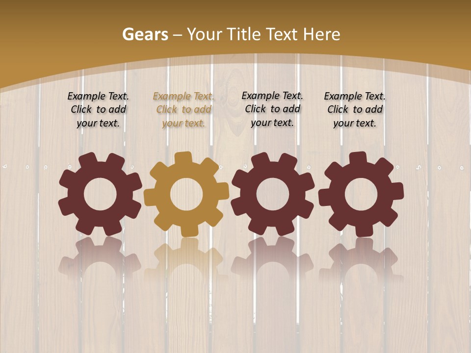 Timber Vertical Parallel PowerPoint Template