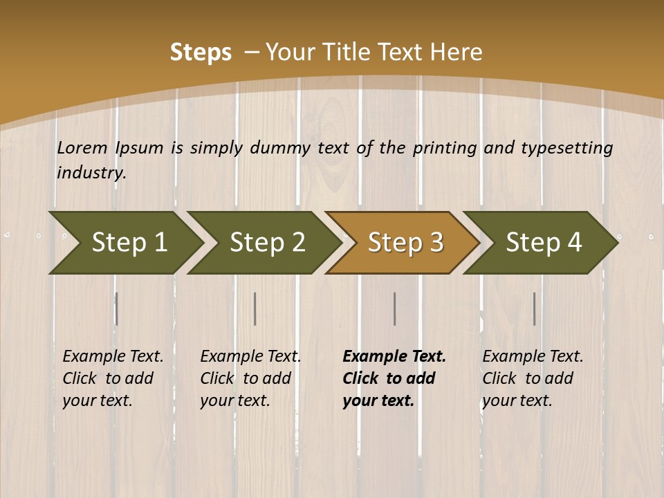 Timber Vertical Parallel PowerPoint Template