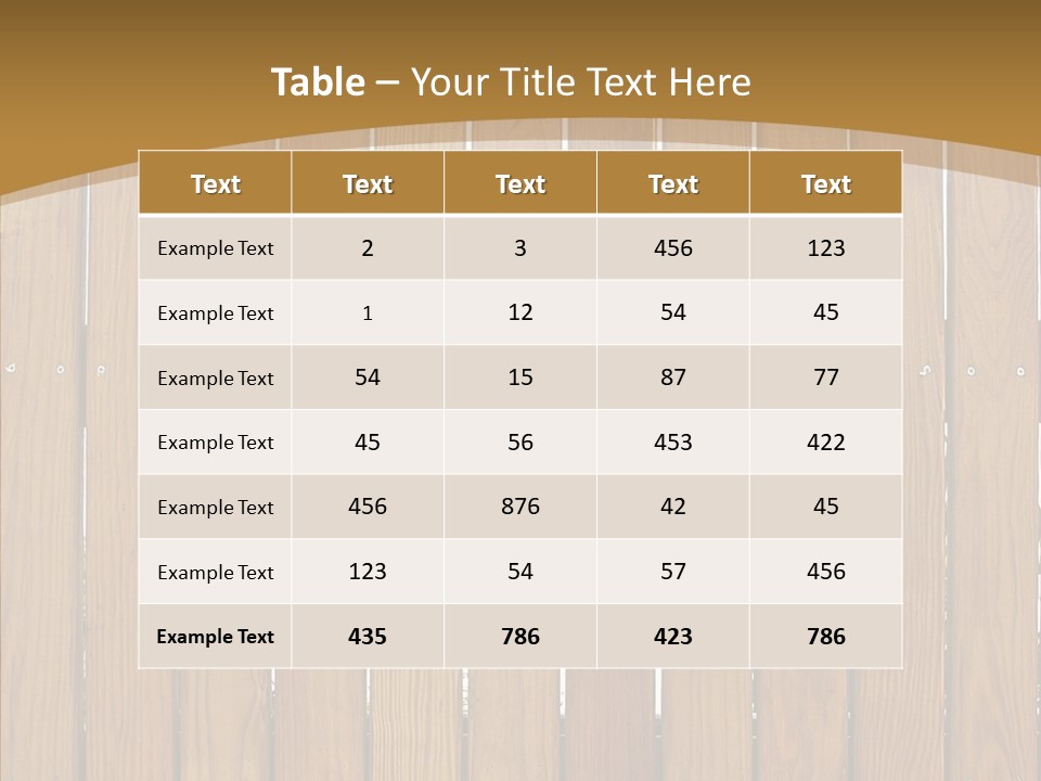 Timber Vertical Parallel PowerPoint Template