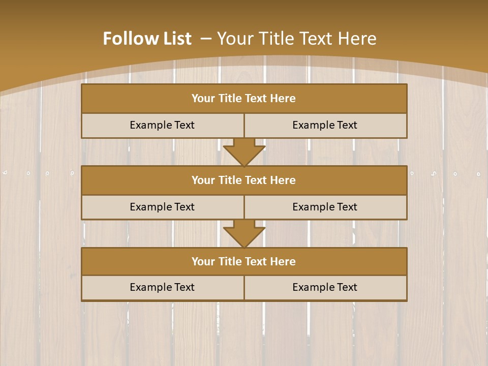 Timber Vertical Parallel PowerPoint Template