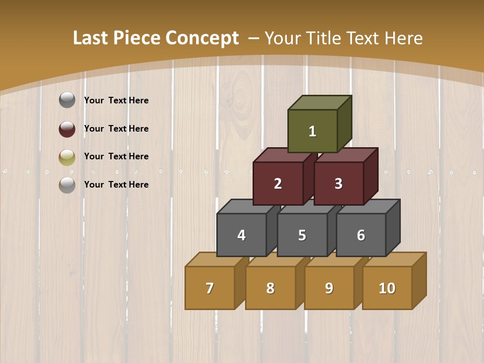 Timber Vertical Parallel PowerPoint Template