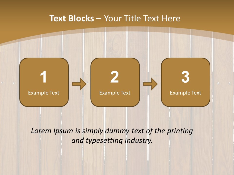 Timber Vertical Parallel PowerPoint Template