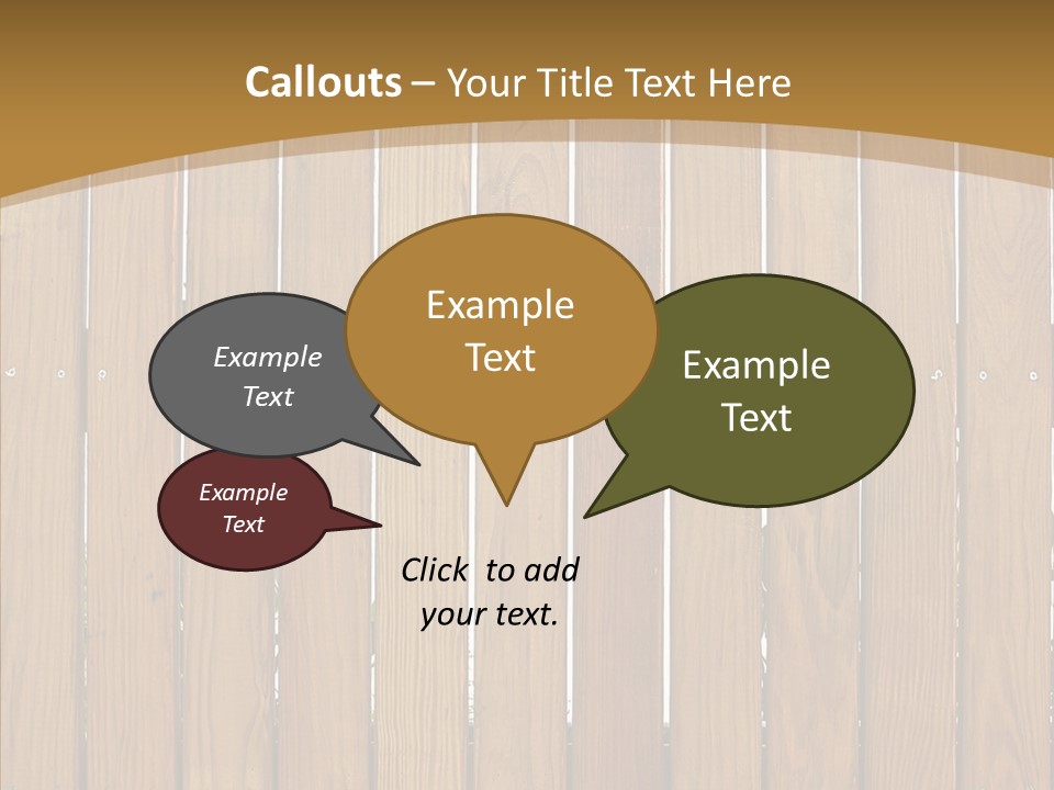 Timber Vertical Parallel PowerPoint Template