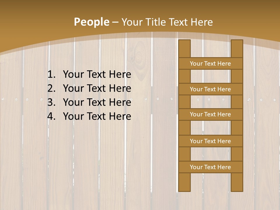 Timber Vertical Parallel PowerPoint Template
