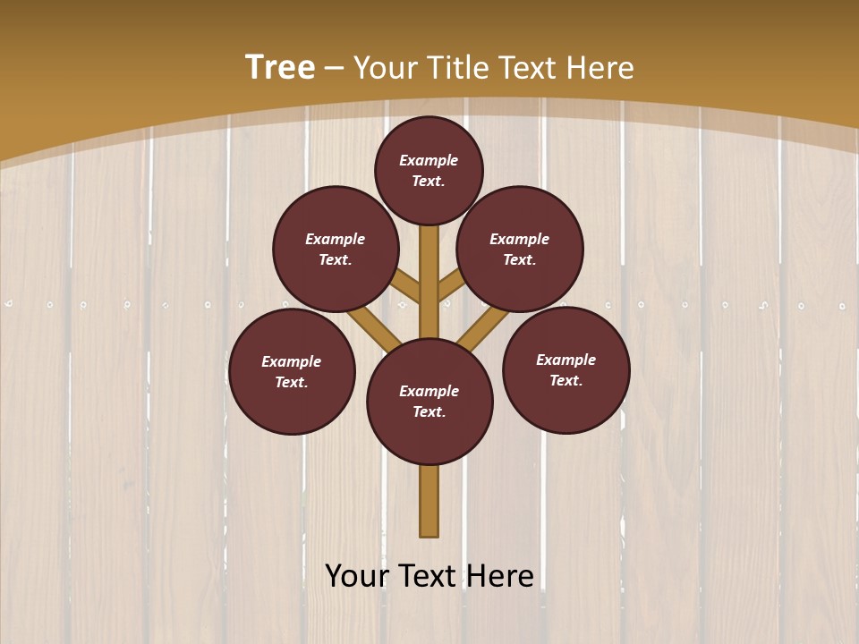 Timber Vertical Parallel PowerPoint Template