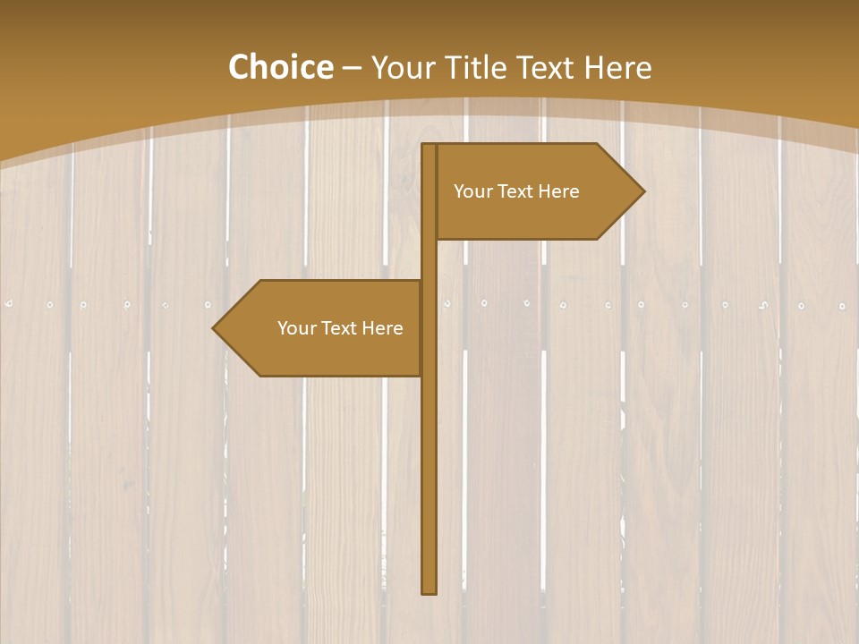 Timber Vertical Parallel PowerPoint Template