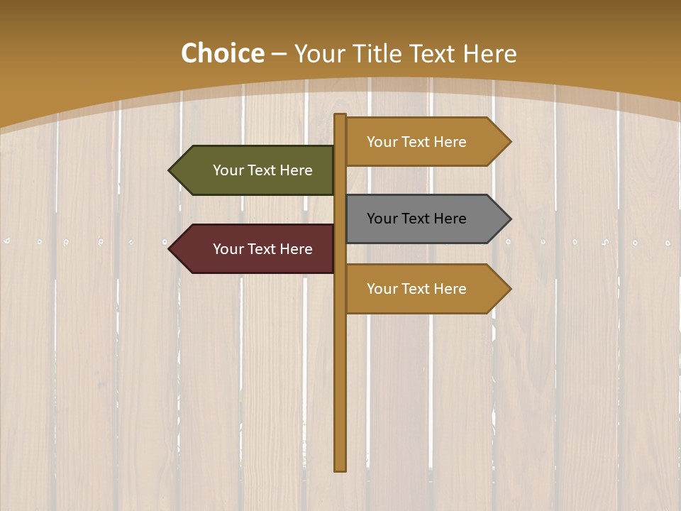 Timber Vertical Parallel PowerPoint Template