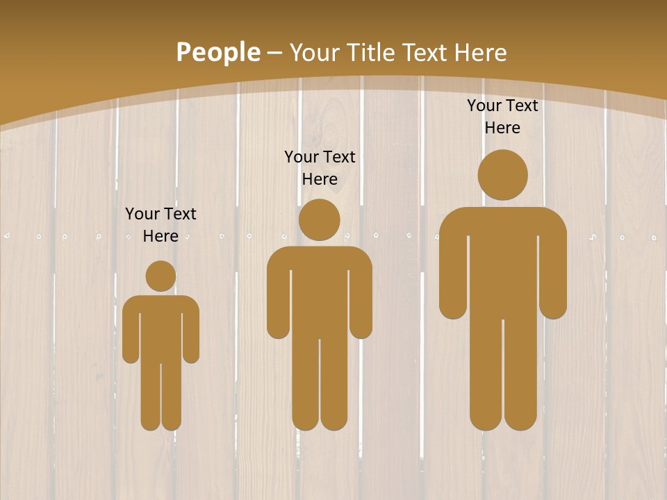 Timber Vertical Parallel PowerPoint Template