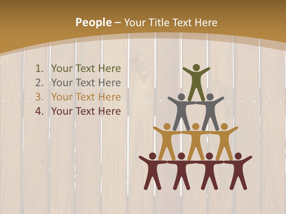 Timber Vertical Parallel PowerPoint Template