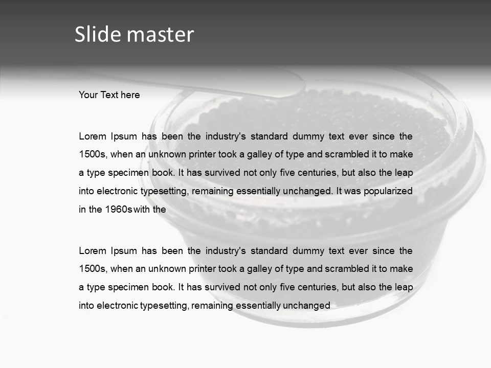 Expensive Sharp Delicacy PowerPoint Template