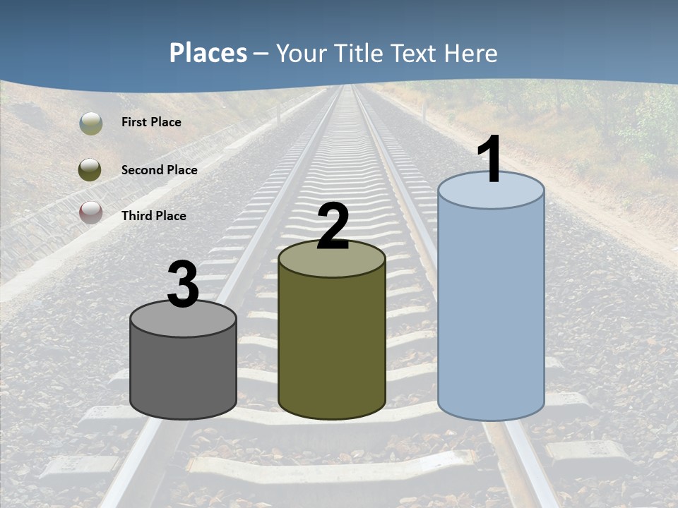 Junction Steel Lost PowerPoint Template