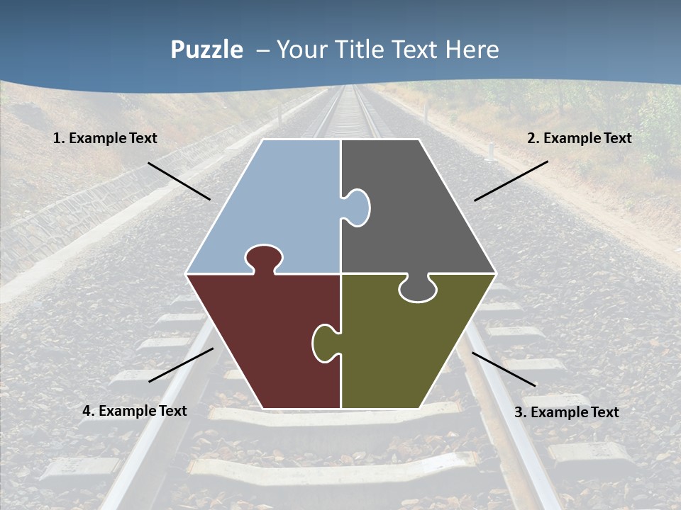 Junction Steel Lost PowerPoint Template