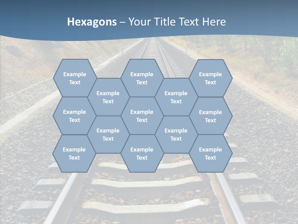 Junction Steel Lost PowerPoint Template