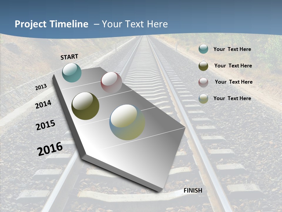 Junction Steel Lost PowerPoint Template