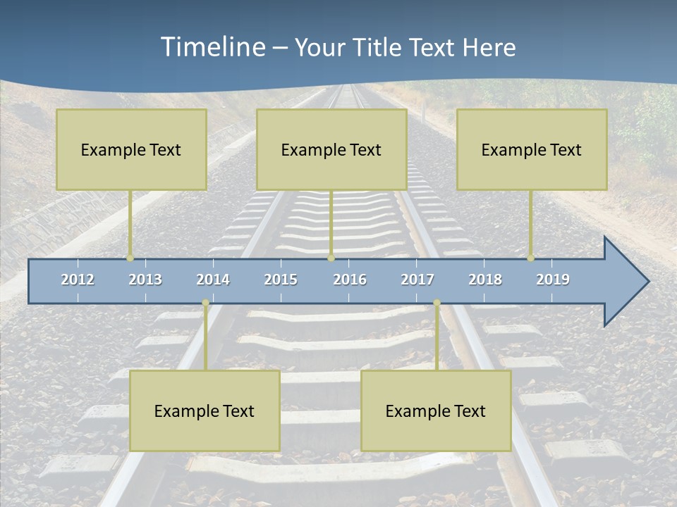 Junction Steel Lost PowerPoint Template