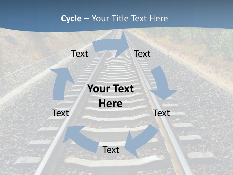 Junction Steel Lost PowerPoint Template