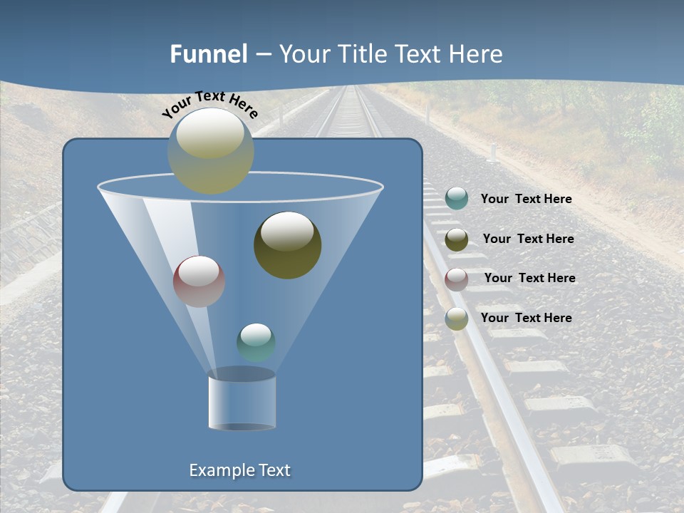 Junction Steel Lost PowerPoint Template