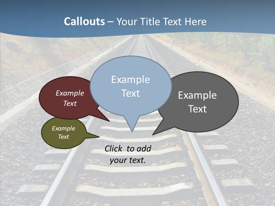 Junction Steel Lost PowerPoint Template
