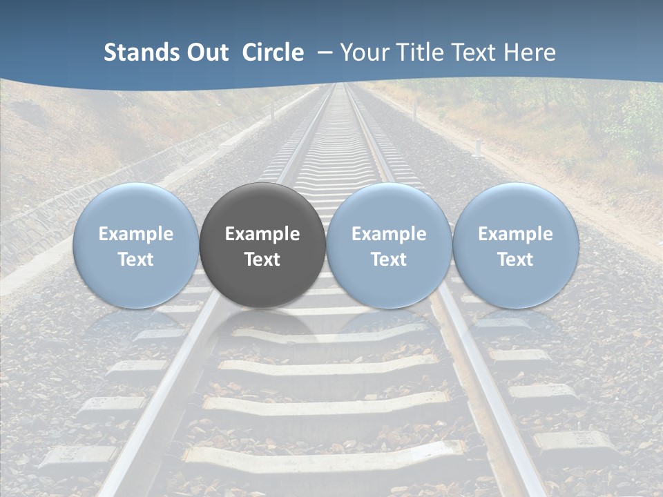 Junction Steel Lost PowerPoint Template