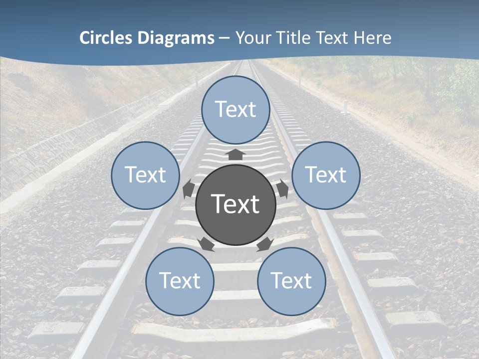 Junction Steel Lost PowerPoint Template