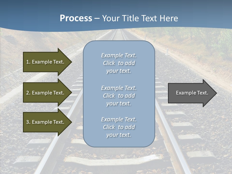Junction Steel Lost PowerPoint Template
