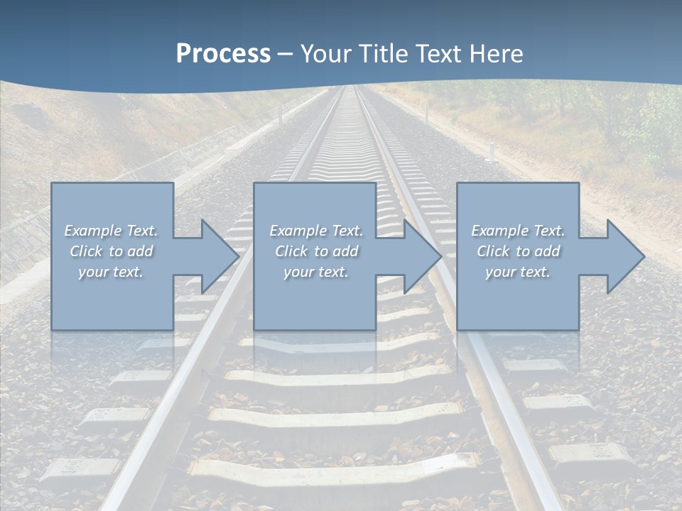 Junction Steel Lost PowerPoint Template