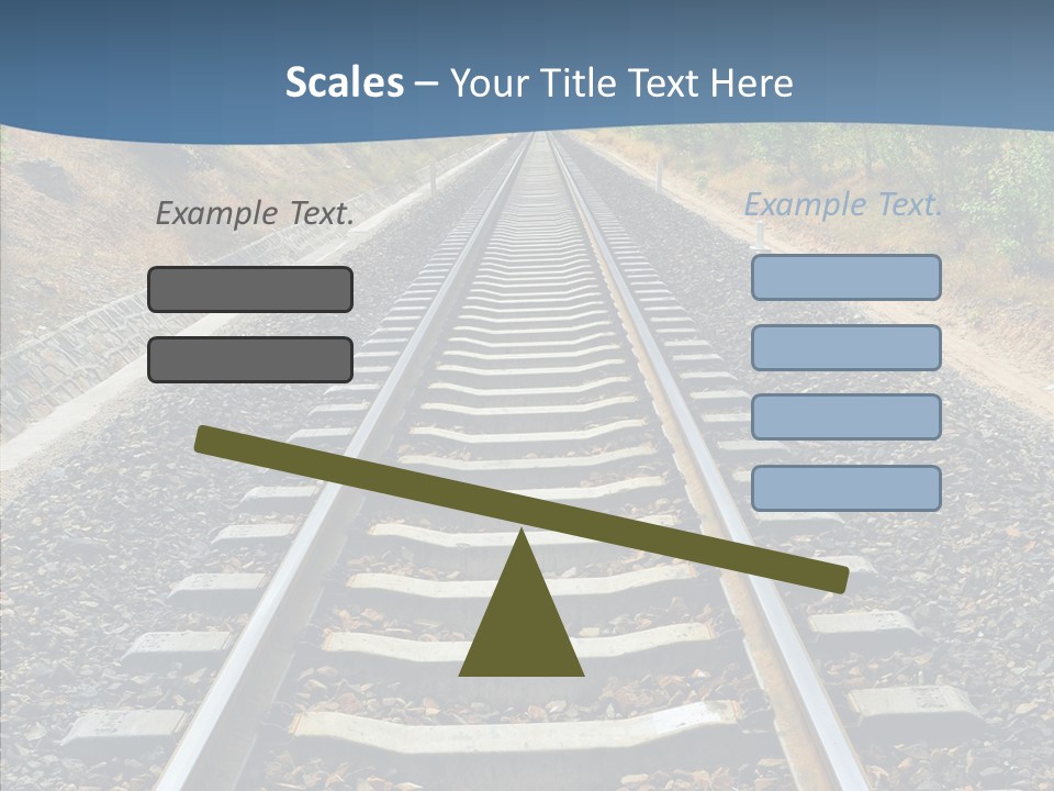 Junction Steel Lost PowerPoint Template