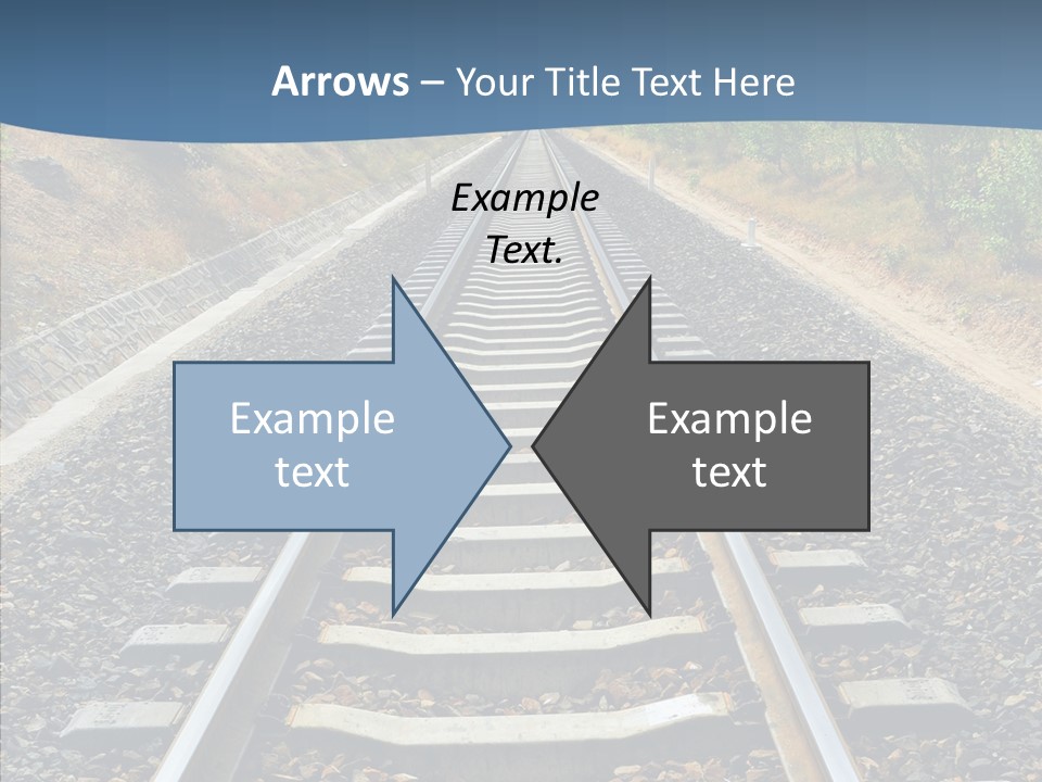 Junction Steel Lost PowerPoint Template