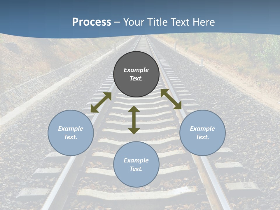 Junction Steel Lost PowerPoint Template