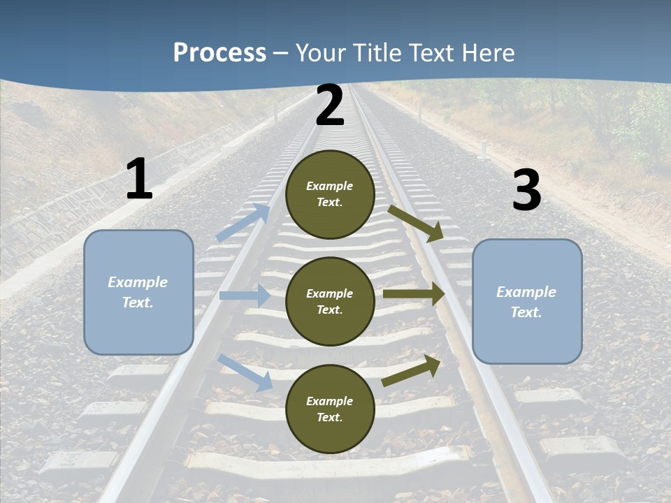 Junction Steel Lost PowerPoint Template