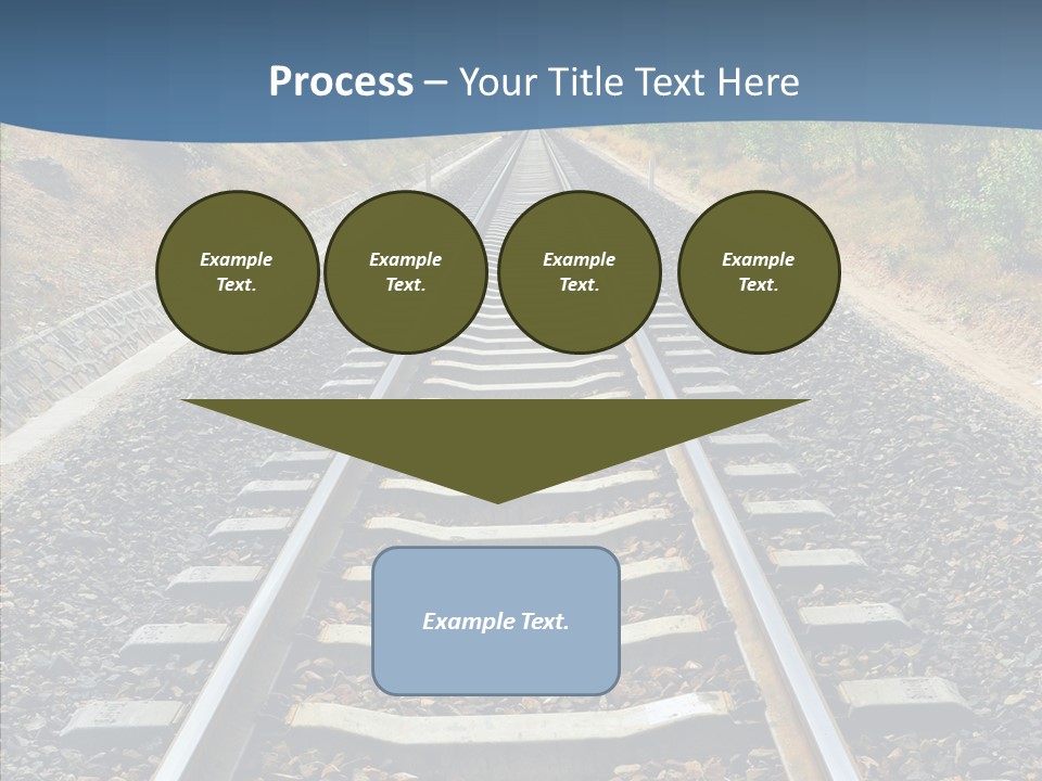 Junction Steel Lost PowerPoint Template