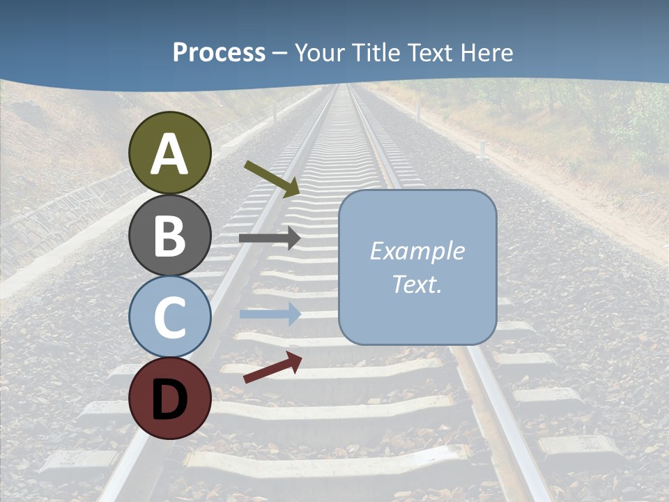 Junction Steel Lost PowerPoint Template