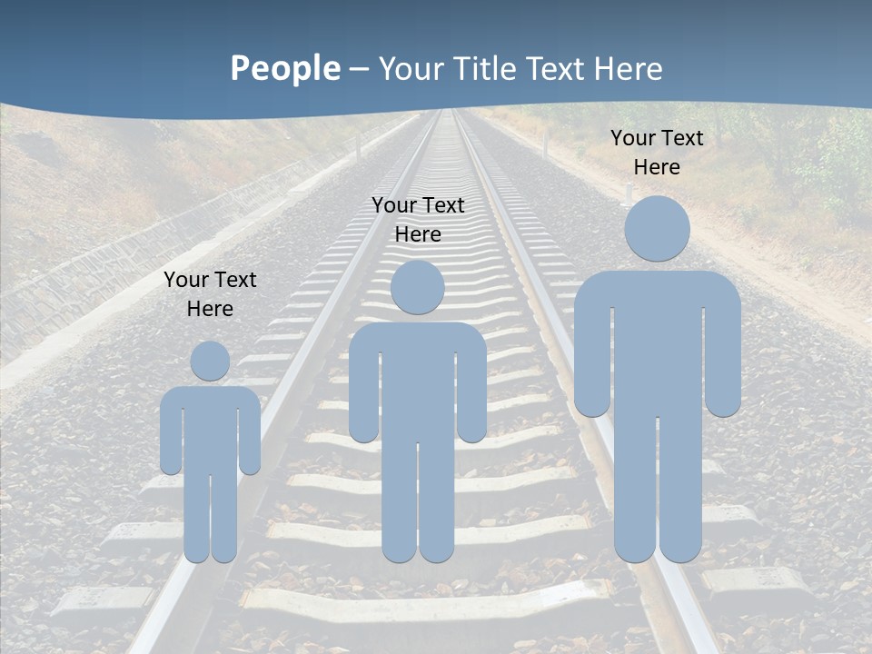 Junction Steel Lost PowerPoint Template