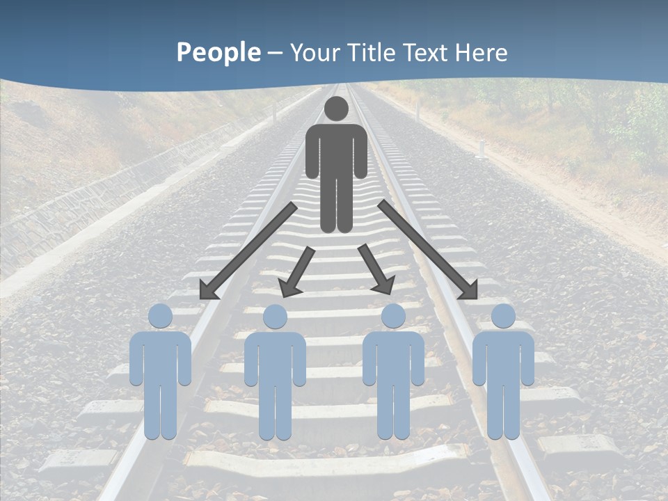 Junction Steel Lost PowerPoint Template