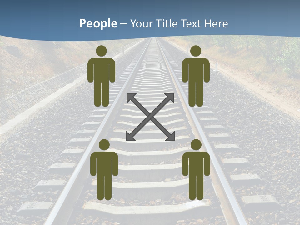 Junction Steel Lost PowerPoint Template