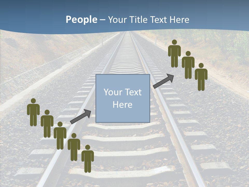 Junction Steel Lost PowerPoint Template